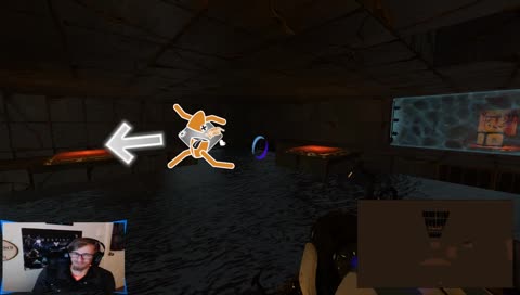 Portal 2 with @MagnusHere! Wiping up the tears from Dying Light saves being deleted.