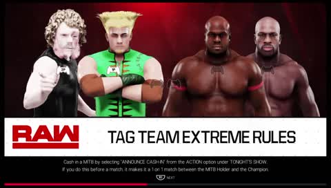 The SPANKER'S RISE to tag team championship wwe 2k19 one off!