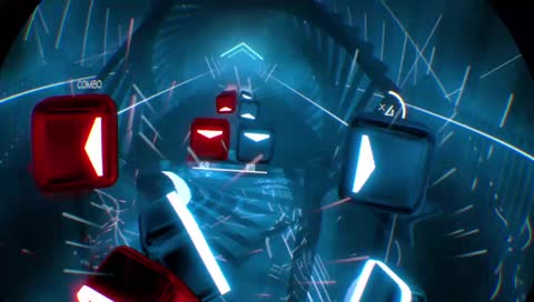 Beat Saber PSVR (practice and new song)