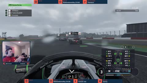 Renault Driver  Takes Out Muddh Lap 6