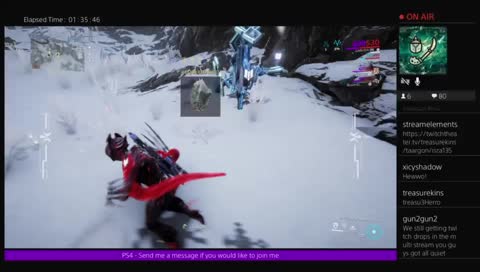 Multi-stream with Taargon plus giveaways.