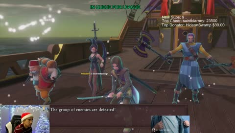 NASUS Q BUFF +12 STACKS | 1 loss = 1 sub gift | christmas chill sleep stream #LeaguePartner