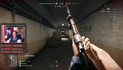 [ESP] SORTEO BFV INCOMING - VUELVE EL TTK ANTIGÜO SIUUUUUU !ApoyaFortnite !sub !rublos