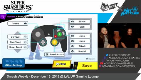 Smash Weekly @ LVL UP 12/18/18