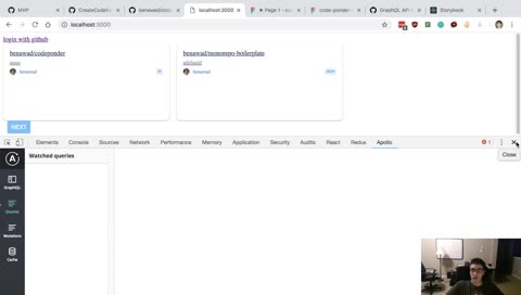 Webdev React and GraphQL