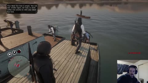 RDR2 Online: Playing with OutlawGary BOAT Battles