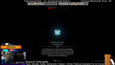 [XBOX] HR 999 Behemoths R Us  | !Session, !Sub, !Behemoth, !Donate, !Lurk, !Loots | Build Help | Lurkers Welcome |