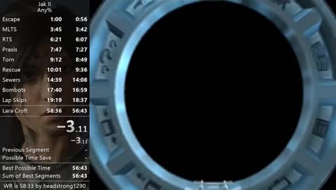 Jak II Any% PB 58:35