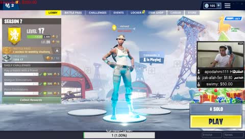  فورتنايت l مافي الا 20 بالعالم مثل سكني