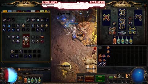 Blind - [BHC] Day 13 -  Finished LvLing and Respecced CI, WE ARE BACK! -  [DHC Delve Depth Party Rank#1]