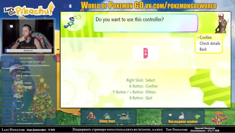 Shiny Hunt Pokemon Let's GO