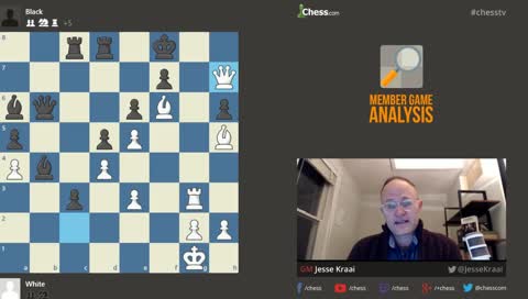 Member Game Analysis with GM Jesse Kraai