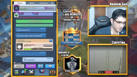 5000 Gem Draft Tourney for the Greek Community! Handful of pros competing, come check it out! Sponsored by Athenz Hardcore!