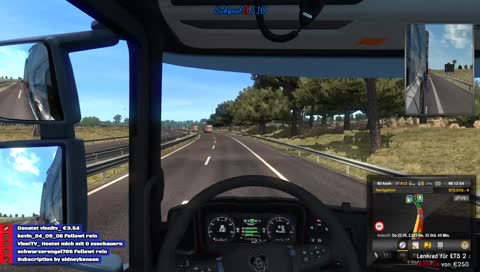 Samstag - wir schauen...(abend ets2 convoy)