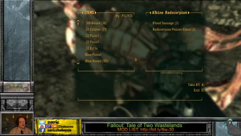 Playing some Fallout: Tale of Two Wastelands with some other stuff later.