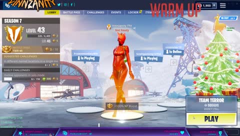 4 months on Fortnite PC (playing with viewers) -10sub milestone