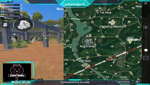 Pan2Win on the Podio.