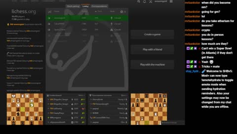 Group lesson starts 8PM EST on lichess.org
