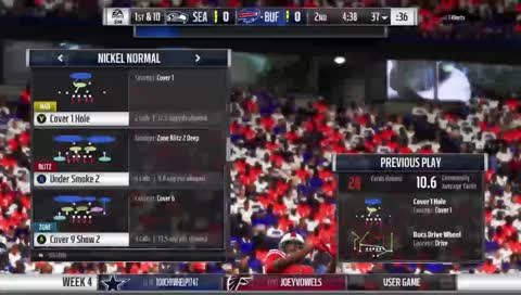 blitzes before the running back even shows what hes doing, gets lucky and he blocks