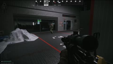not through a wall