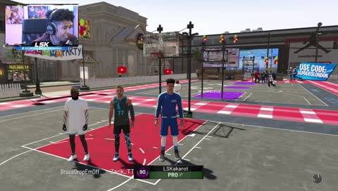 CELEB PARK GAME! LSK & KG vs. TTG & PG!