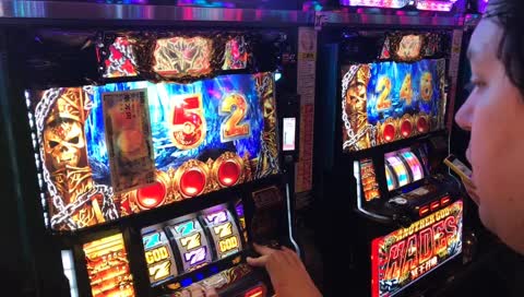 【パチ・スロ】一日ツッパ #ノーリミット "playing Japanese slots"