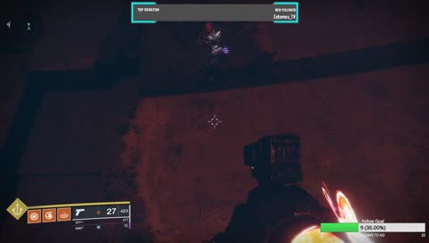 Adam learns how to play destiny