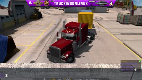 (ATS) EB's Hard Trucking Series for Twitch 2019 #1 (American Truck Simulator)