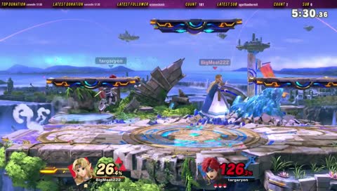 messing around in smash