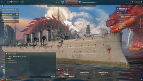 World of Warships/Jugando con un amigo