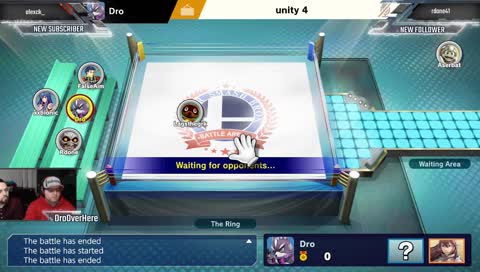 Unity Gaming SSBU Tourney Room 4