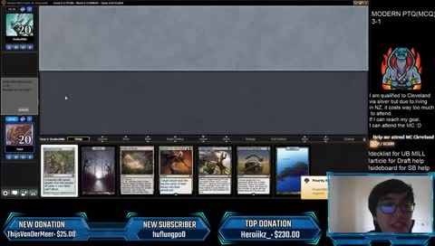 MODERN PTQ WITH UB MILL!!! arena drafts in between. !decklist !sideboard