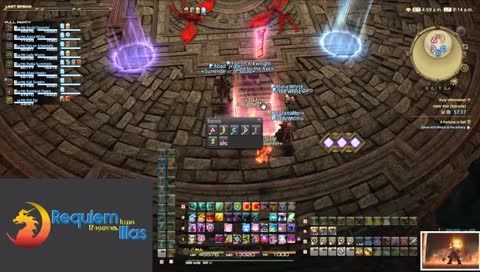 FF14 - Team Zaya & Friends VS Suzaku EX farm