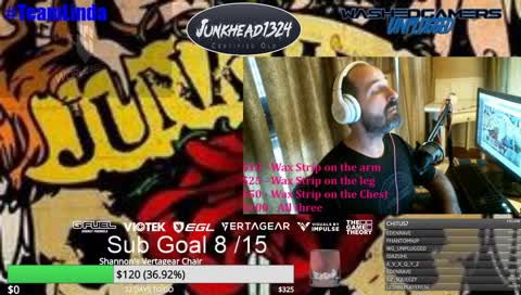 Donate for a Vertagear and I get waxed ! ! best sub alert on Twitch !