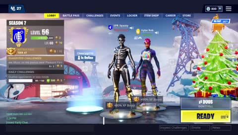 Duo Scrims - 100 follower Goal By New Years??