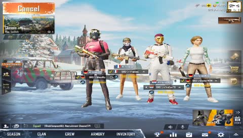 PUBG Mobile Crew Challenge Bro International