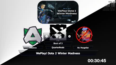 [LIVE-THAI] 🏆 WePlay! Dota 2 Winter Madness - 4/1/2019 - Cyberclasher