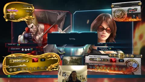 [PC] Tekken 7 - 144 Hz Monitor Kreygasm Also Testing Chat Commands !stick !fanta !buttons