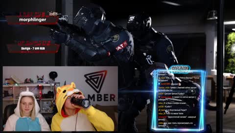 Bryan Dechart and Amelia Rose-Blaire. [Ru/Eng]