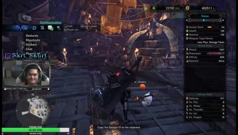 January 05, 2019 Monster Hunter World Gameplay. With Arch Tempered Teostra!