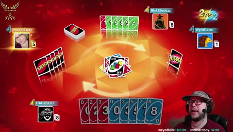 Dark rage quits at UNO