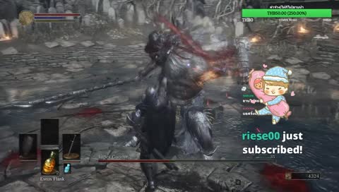 Dark Souls 3 ทั้งชุดนอน #01 The Fire Fades Edition