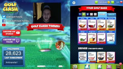 Golf Clash LIVESTREAM, Qualifying round - Master Division - Winter Slopes Tournament!