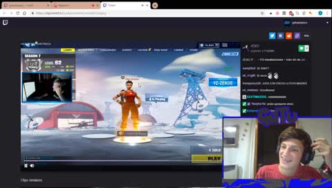 CA | Jugando Fortnite| instagram joaquin_abella