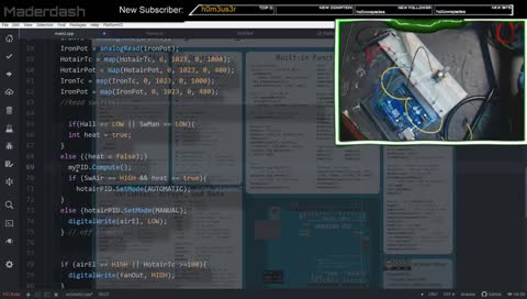Arduino Coding for hacking a soldering station. [ENG]