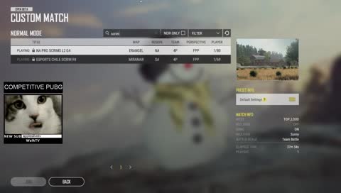 Walk: Scrims w/ Team Almost