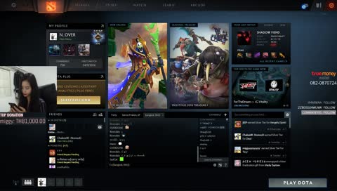 [Dota2] Today is red day วันแดงเดืด แดง 5 เกม T T *LIVE*