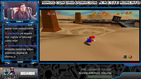 Preguntale a gasman 001 seguimos con mario 64