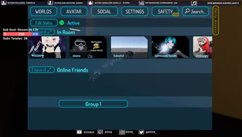 Charlando con Extraños y con Hiper en VRChat🔴¡SORTEO de Mouse Gamer!🔴 (!Sorteo !Sub !Prime) [Subgoal 233/300]