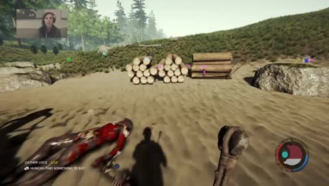 The Forest night 2. Try to be brave!